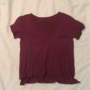 Maroon T-shirt